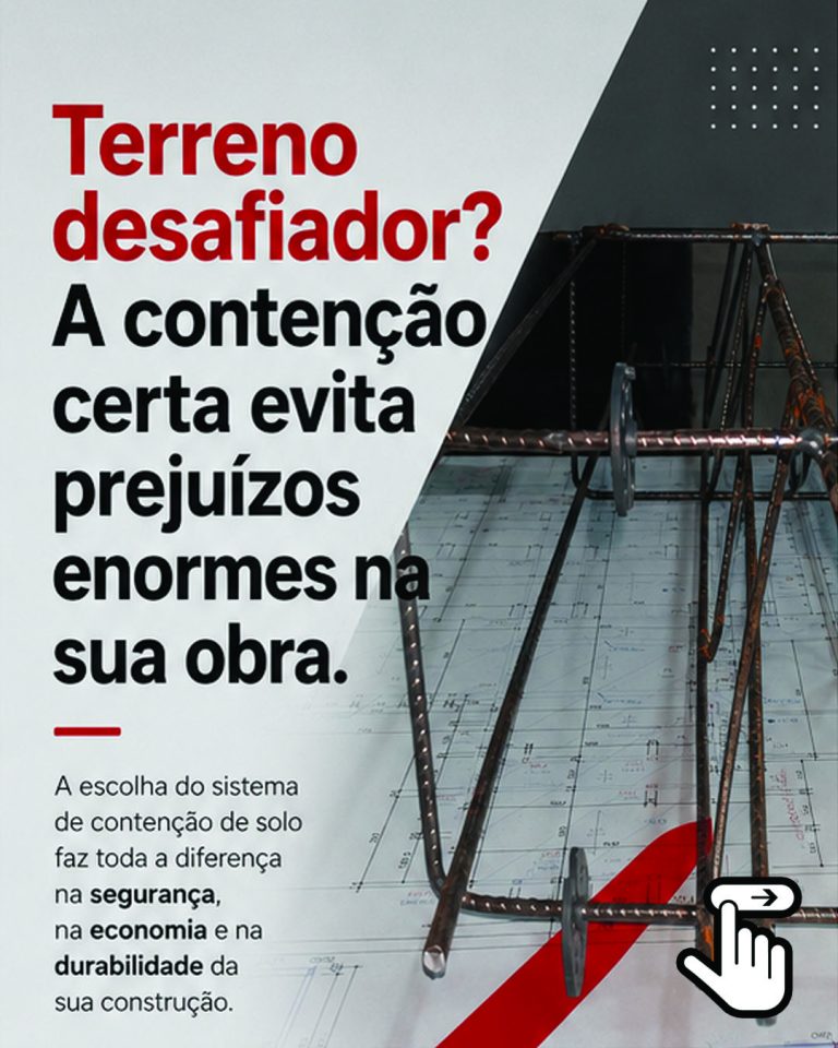 Contenção de solo: evite problemas estruturais