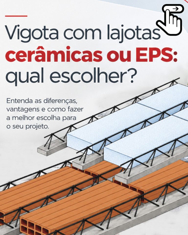 O que é uma vigota com lajotas?